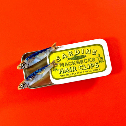 Sardine Barrettes | Set of 2