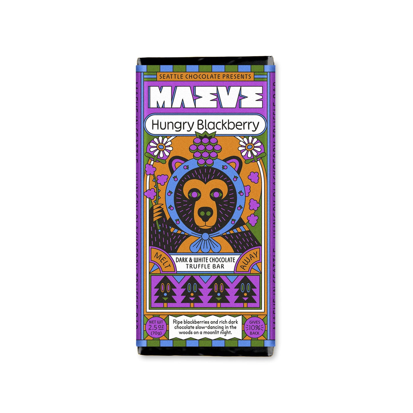 Hungry Blackberry Truffle Bar