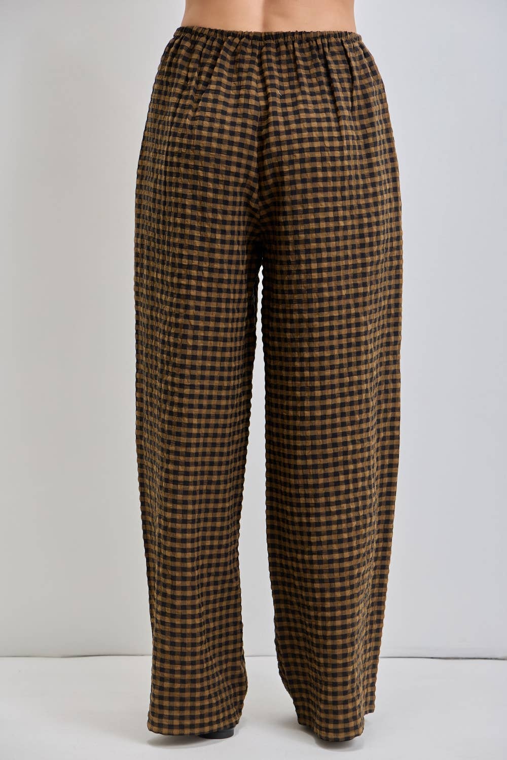 Autumn Crush Plaid Pants | Mocha