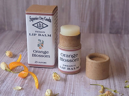 Orange Blossom Lip Balm | Paperboard Tube