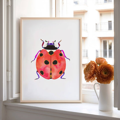 Ladybug Print | 5 x 7