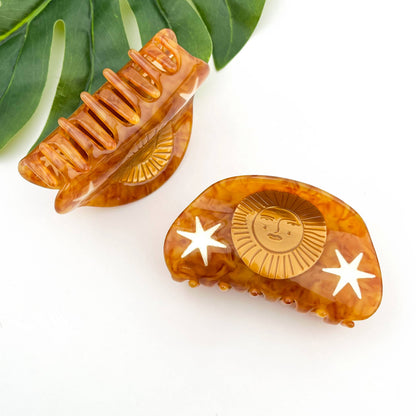 Sun + Stars Hair Claw