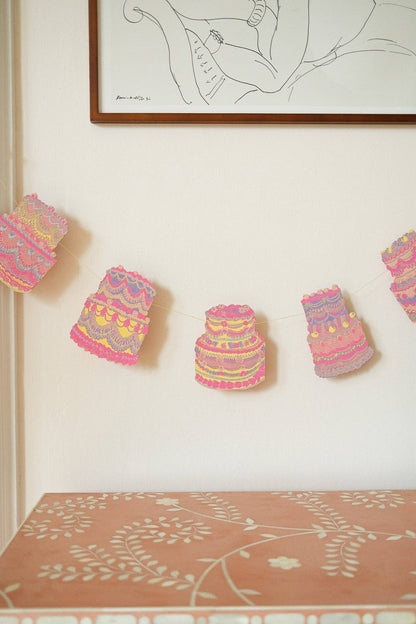 Celebration Cakes Sewn Garland