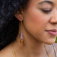 Lennox Dangle Earring | Lilac