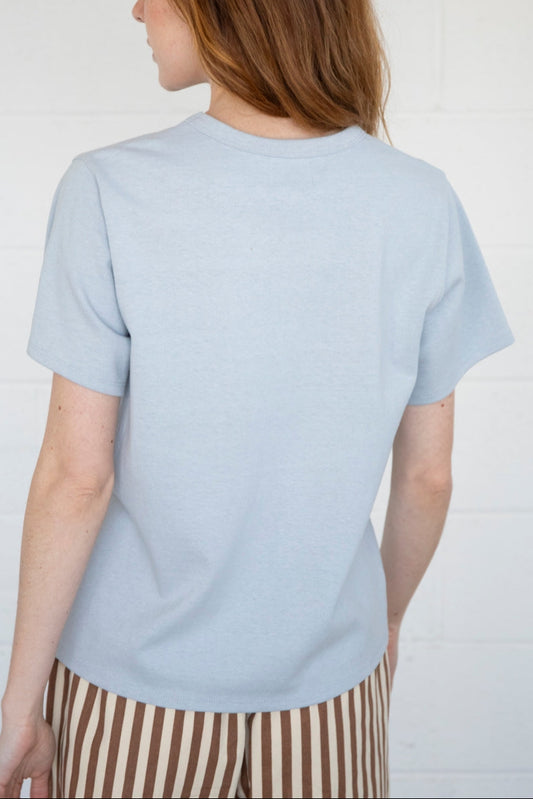 Jules Baby Tee | Blue