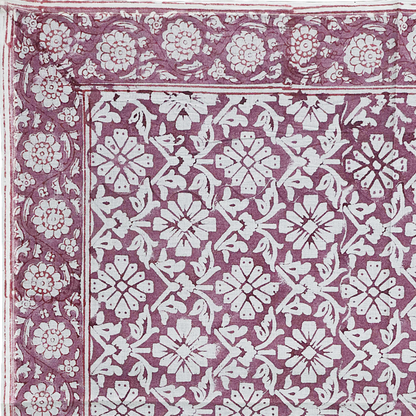 Block Printed Cotton Bandana |  Plum Mithai