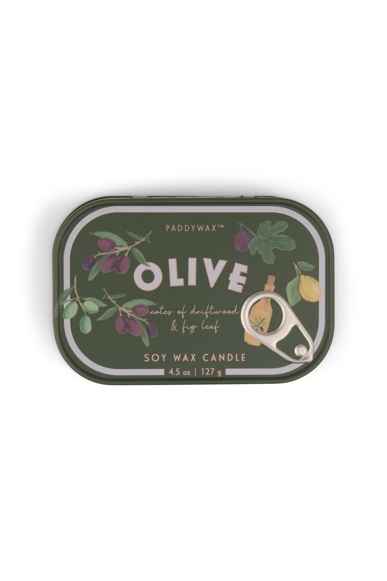 Bistro Candle Tin | Olive