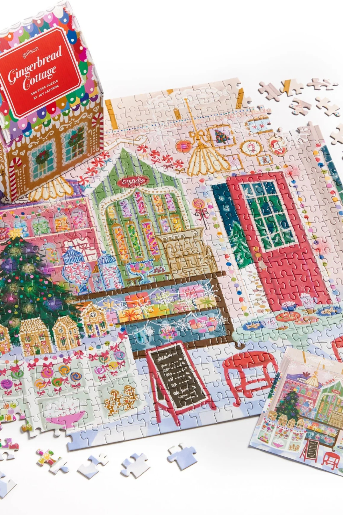 Gingerbread Cottage Puzzle | 500 Pieces