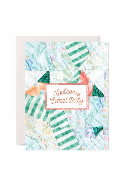 Quilt Baby Card