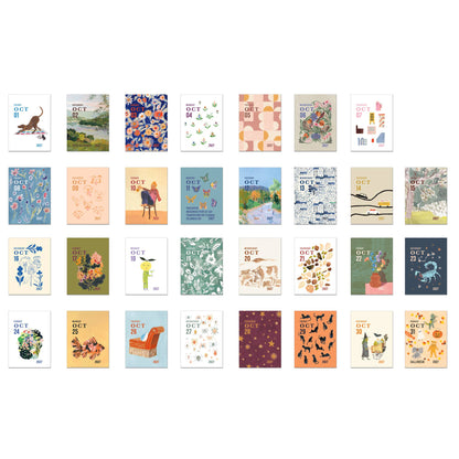 2027 Daily Post Calendar