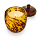 Woodfire Glass Acorn Candle