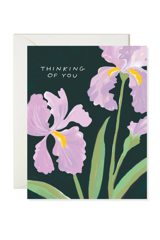 Iris Thoughts Card