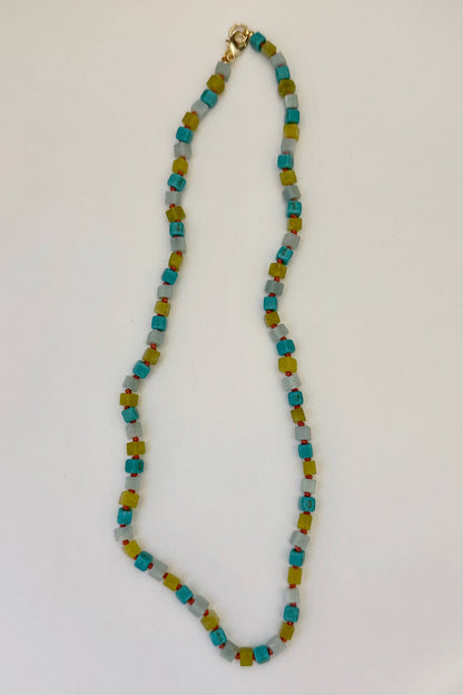 Kona Necklace | Turquoise + Jade