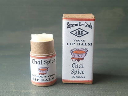 Chai Spice Lip Balm | Paperboard Tube