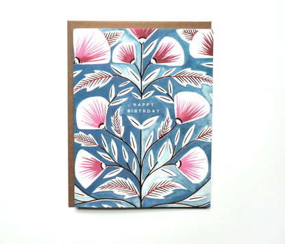 Happy Birthday Foil Stamped Card