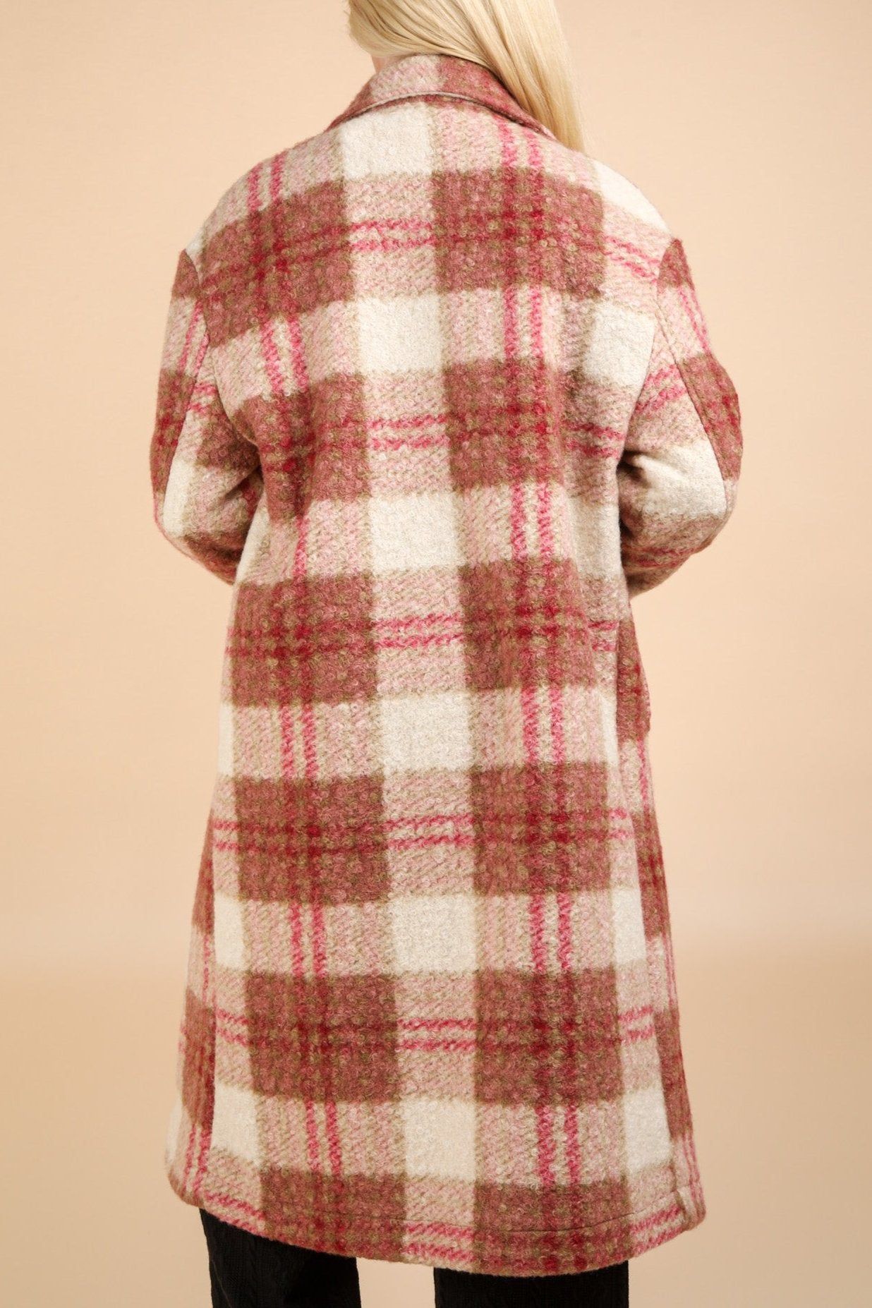 Apple Pie of My Eye Plaid Coat