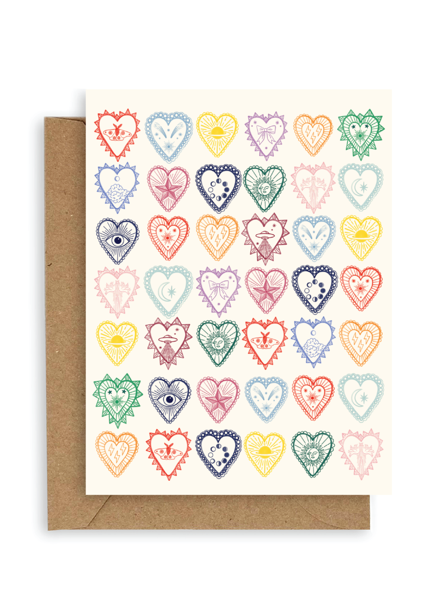 Heart Charms Card