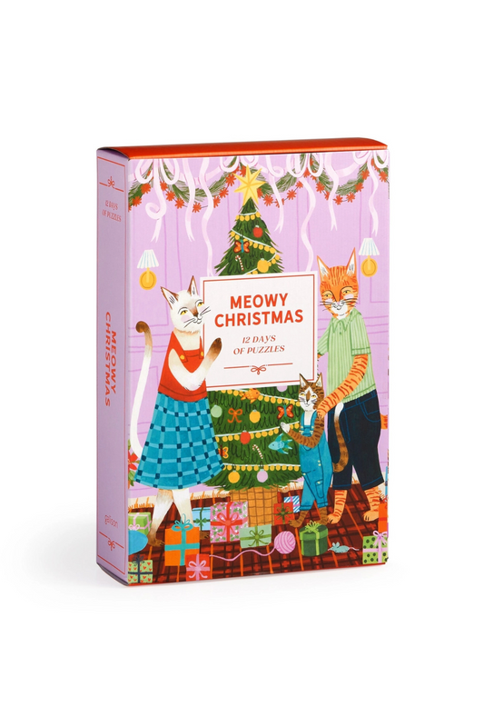 Meowy Christmas 12 Days of Puzzles | 500 Piece Countdown Puzzle