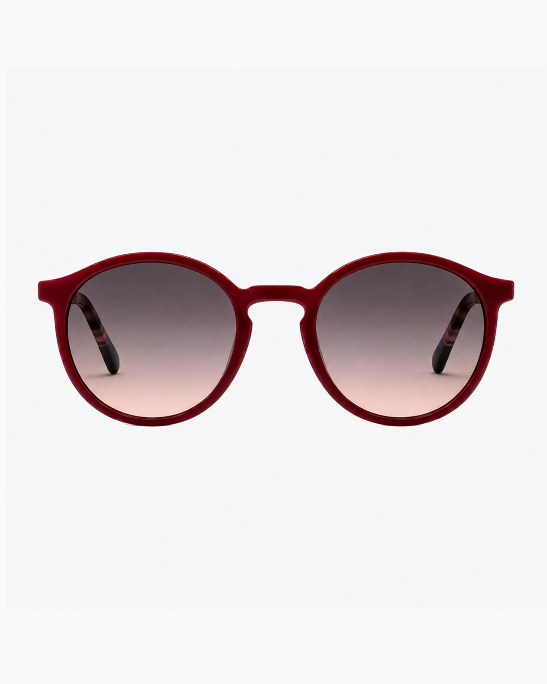 Lennon Sunnies | Burgundy + Tortoise