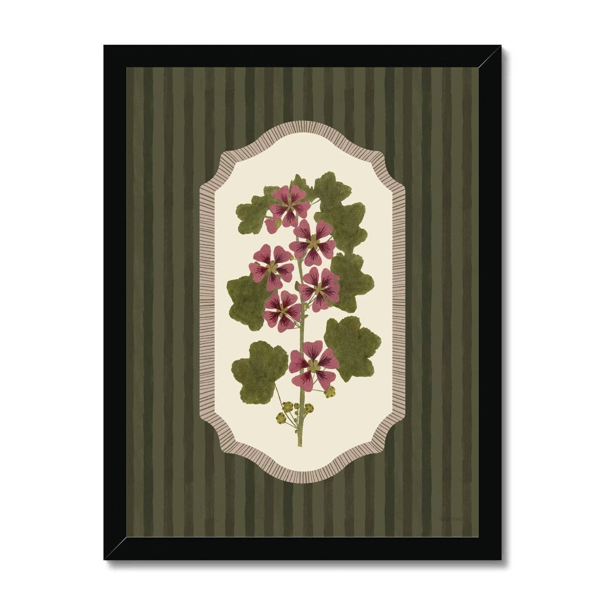 Geranium Art Print | 11 x 14