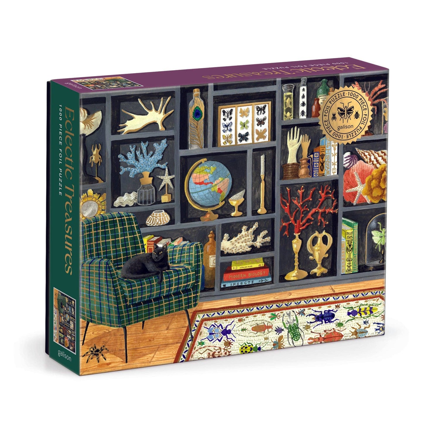 Eclectic Treasures | 1000 Piece Foil Puzzle