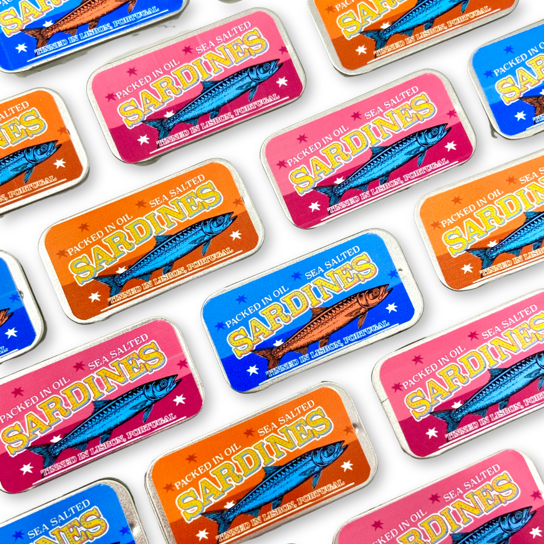 Sardine Tin Lip Balms | Assorted Flavors