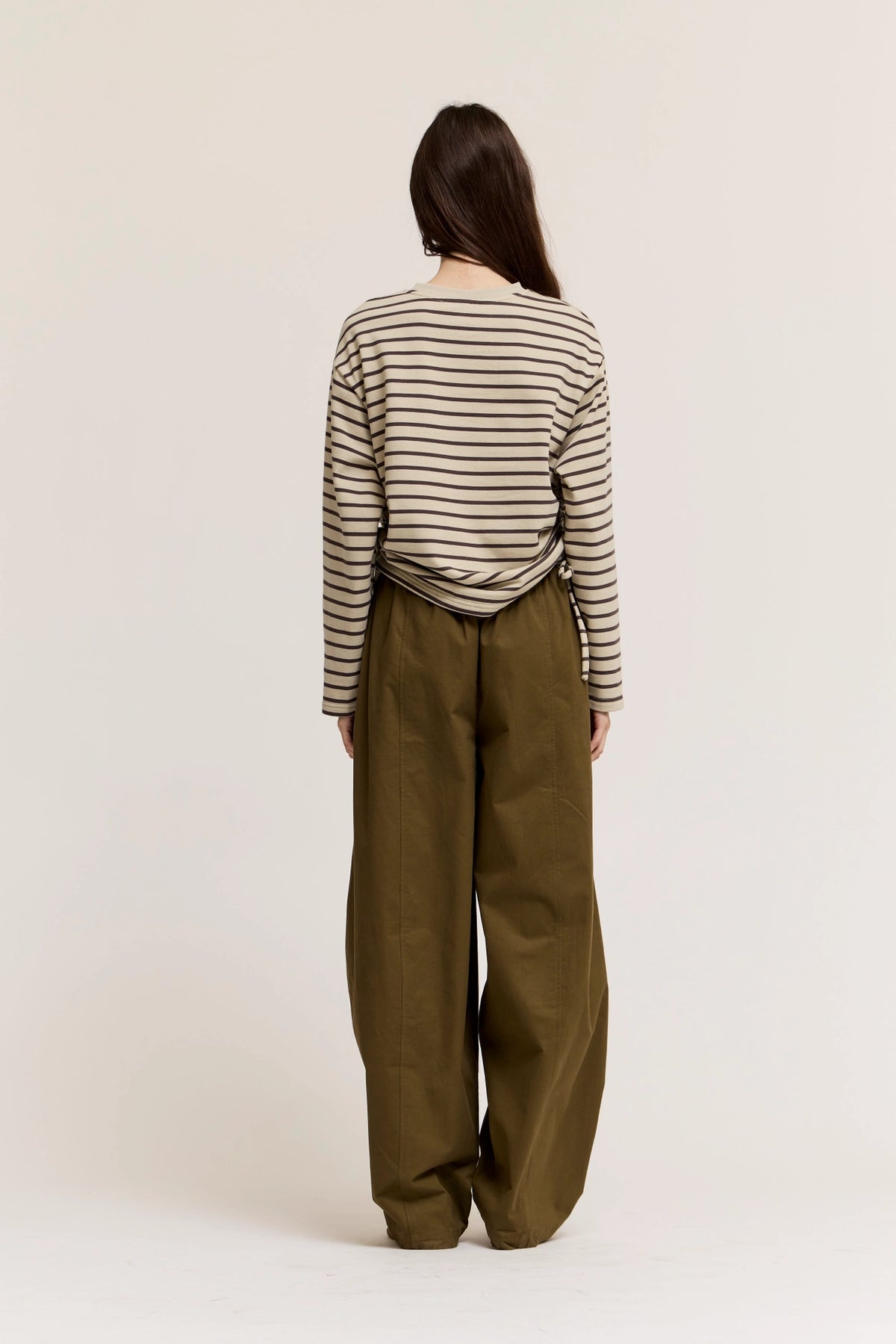 Wayward Barrel Trousers | Olive