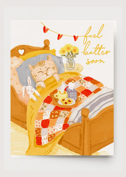 Feel Better Kitten Card