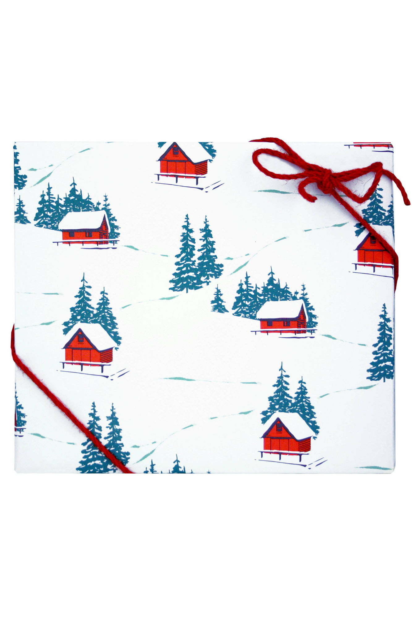 Hillside Cabins Wrapping Paper