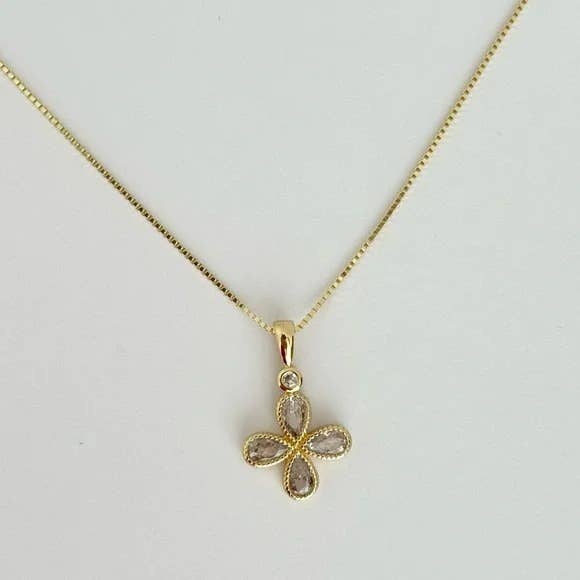 Ellie Necklace | Gold Vermeil