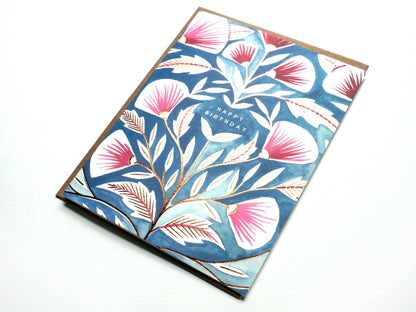 Happy Birthday Foil Stamped Card