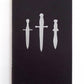 Dagger Trio Pocket Jotter | Blank