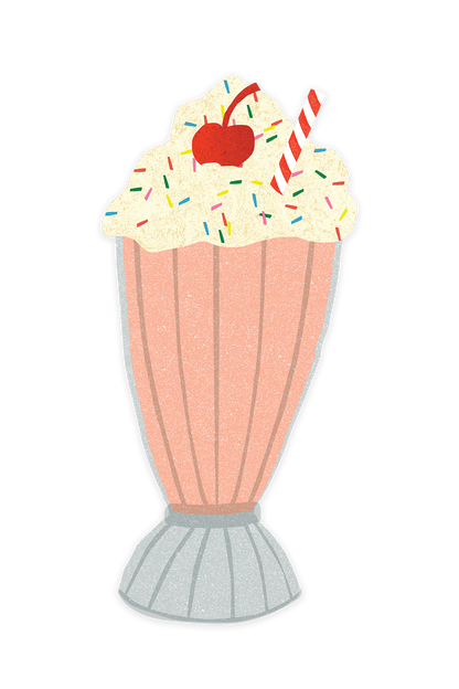 Milkshake Sticker