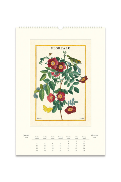 2026 Wall Calendar | Floreale