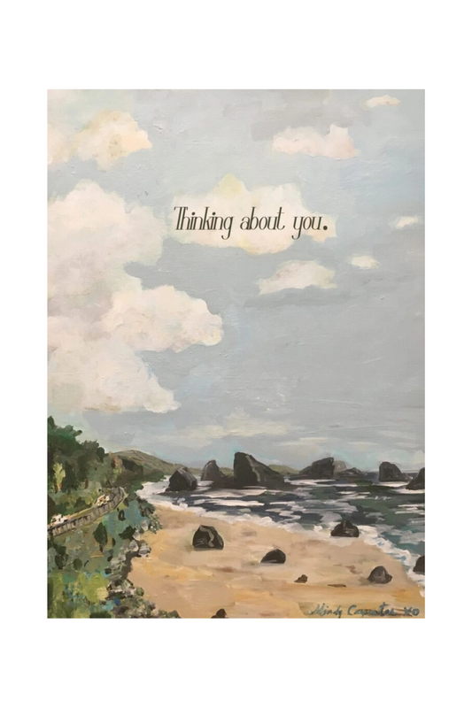 Thinking of You Coastline Card