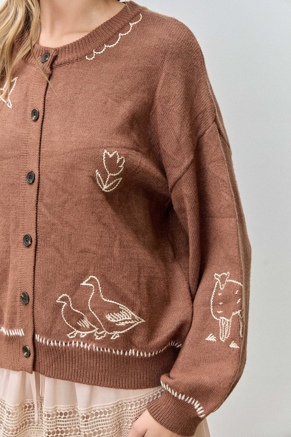 Countryside Cardigan | Brown