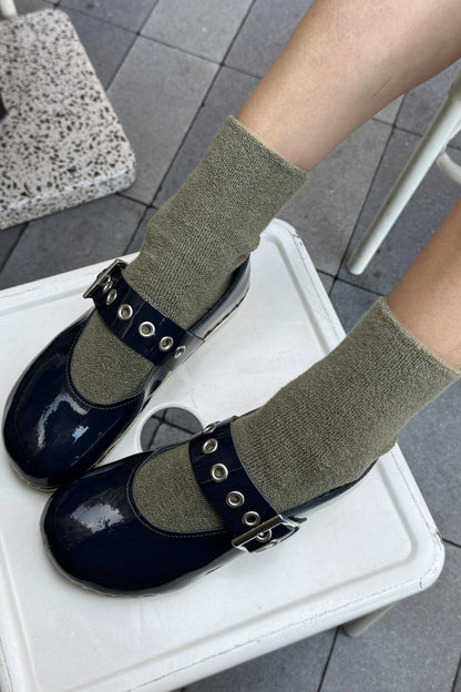 Cloud Socks | Muted Sage