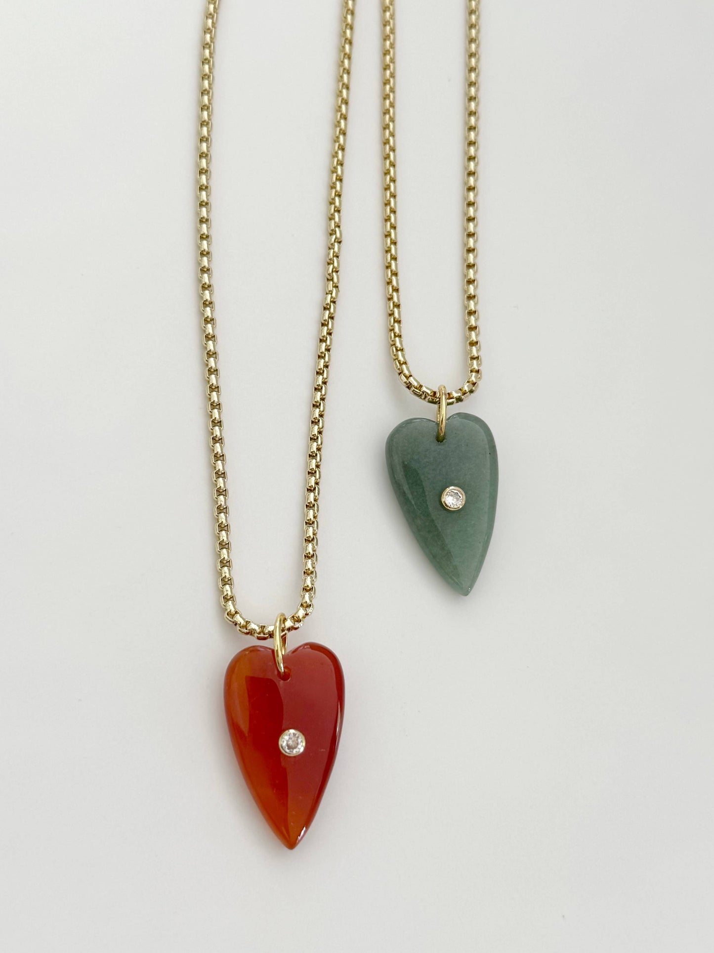 Amour Libre Necklace | Green Aventurine