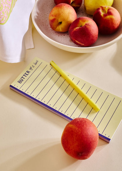 'Butter' Get It Done Notepad