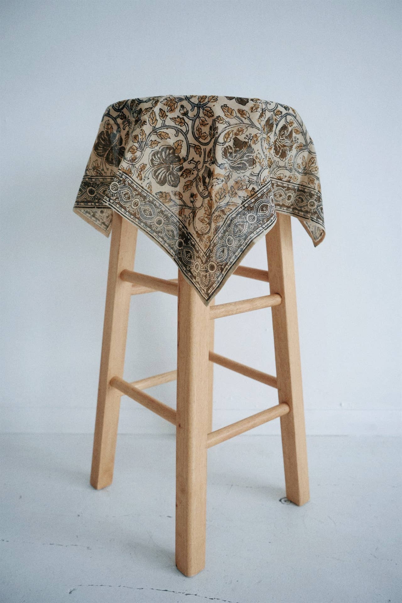 Kalamkari Cotton Bandana | Arabian Jasmine