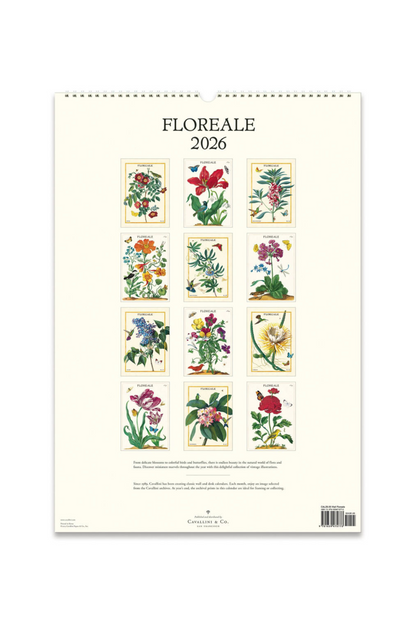 2026 Wall Calendar | Floreale