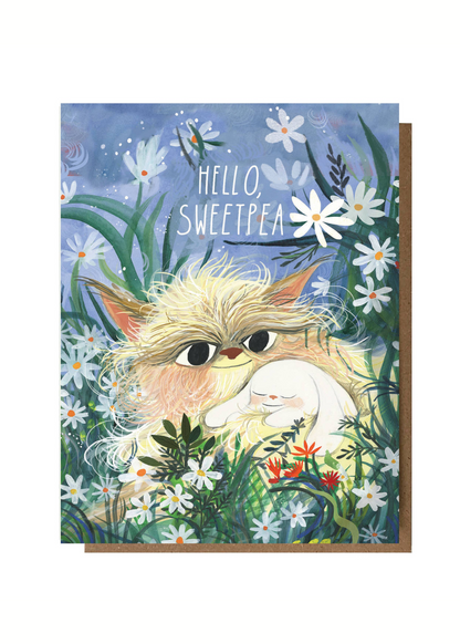 Hello Sweetpea Card