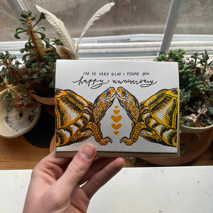 Anniversary Turtle Card