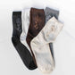 Rose Socks | Dark Brown
