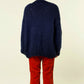 Flower Loose Knit Cardigan