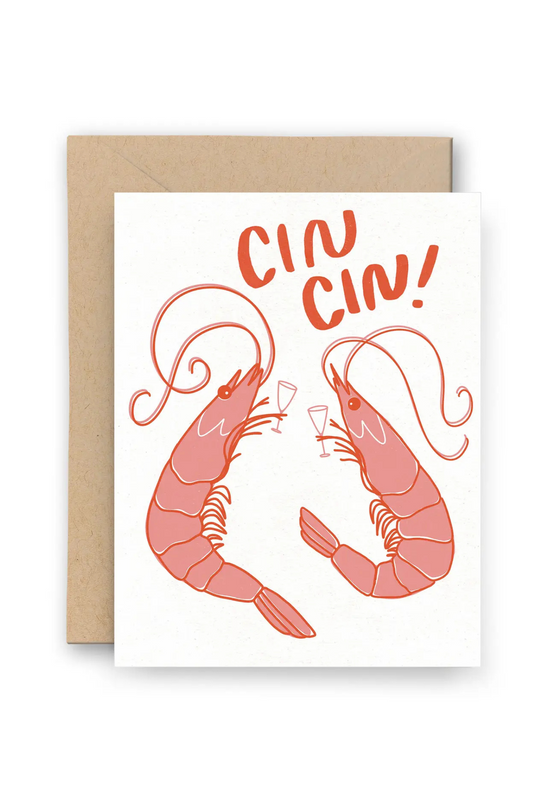 Cin Cin Congrats Card