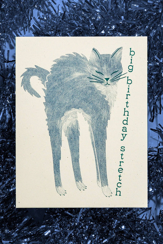 Big Birthday Stretch Card