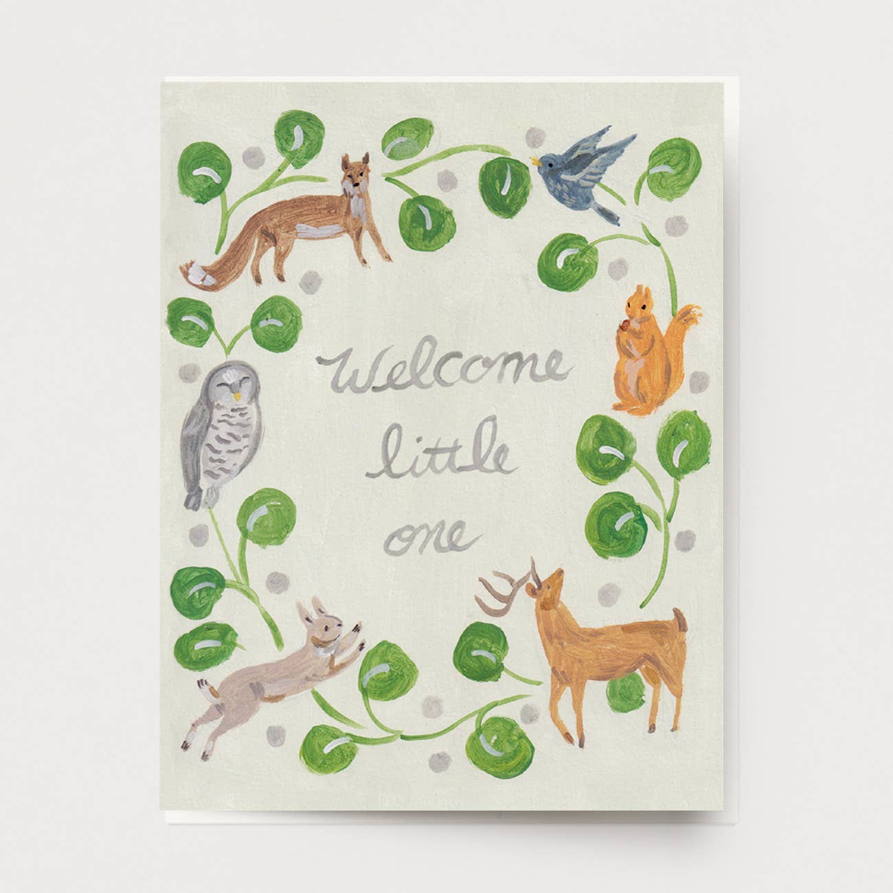 Woodland Wreath Card