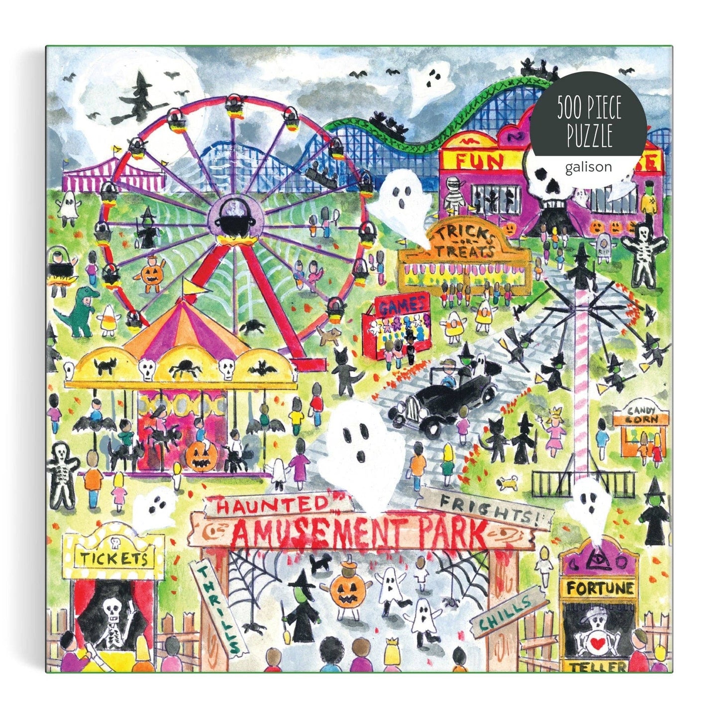 Haunted Amusement Park | 500 Piece Puzzle