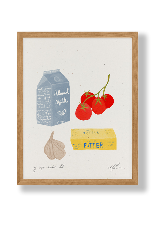 My Super Market List | 8.5 x 11